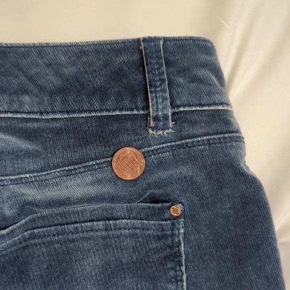 WHBM Everyday Soft High-Rise Skinny Corduroy Pants, Color Blue Size 00S - Picture 16 of 16